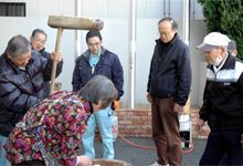 餅つき大会1